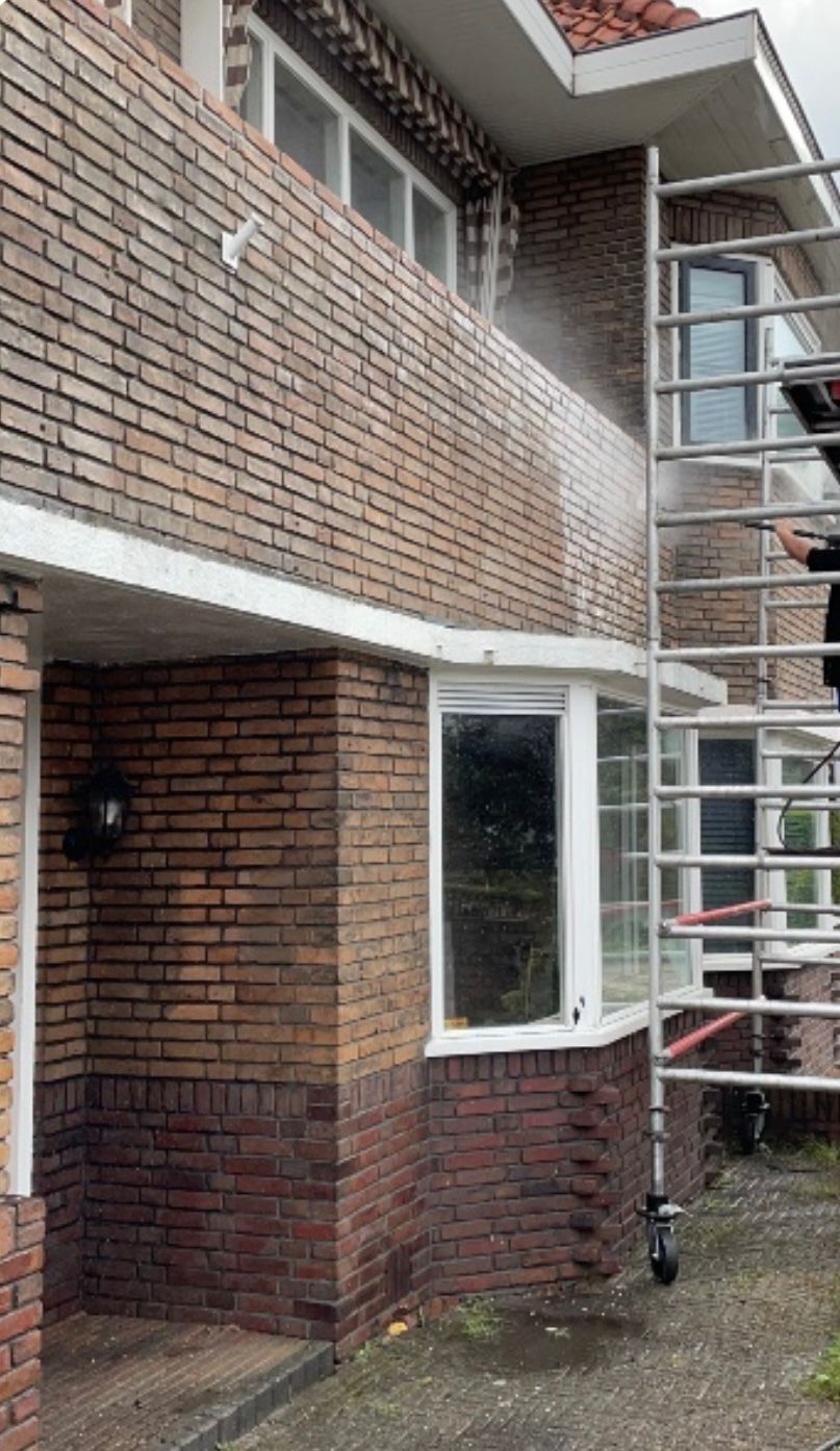 Gevelwerkzaamheden door Meesters Bouw Team